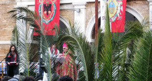 Domenica delle Palme a Sant'Elpidio a Mare con il vescovo mons. Luigi Conti per la giornata della gioventù