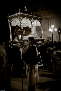 Montegiorgio: immagini suggestive della processione del Vnerdì Santo
